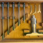 Mitutoyo .0-6.0 Inch Depth Micrometer Set