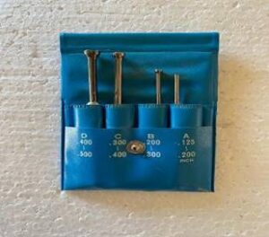No Brand Small Hole Gauges .125 to .500 Diameter