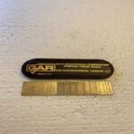 Gar Micro Finish Blasting Comparator Standard